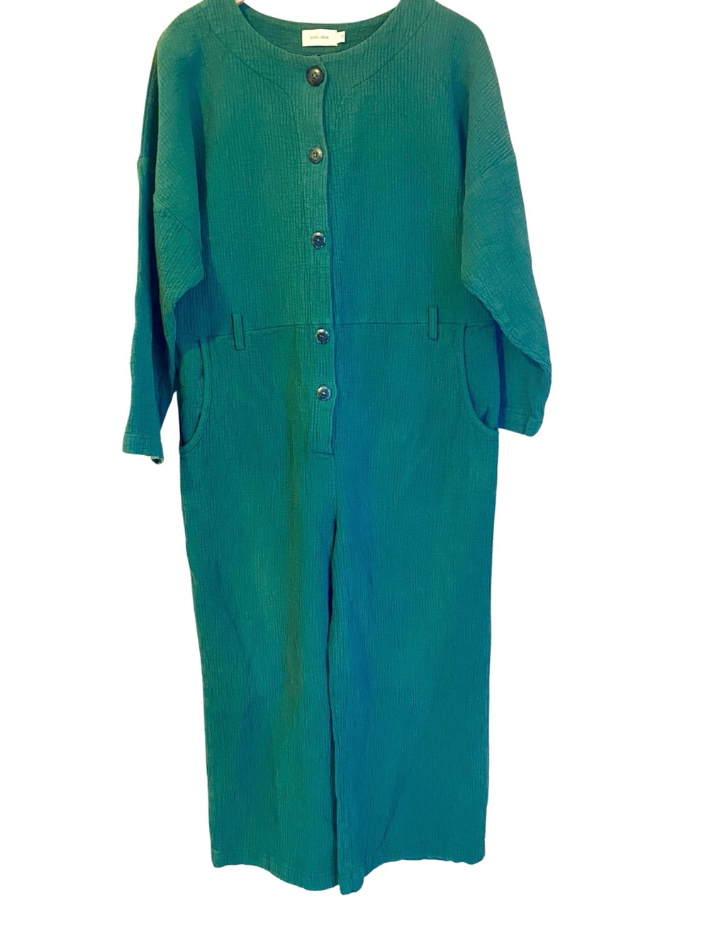 Nico Nico quilted jumpsuit green L